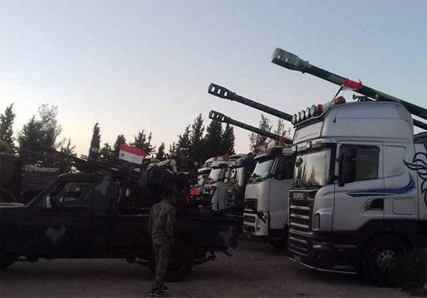SAA wzięła pod kontrolę ważny odcinek granicy z Jordanią.