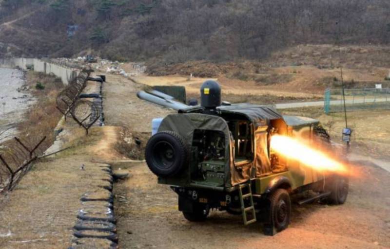 Under the impact of missiles 