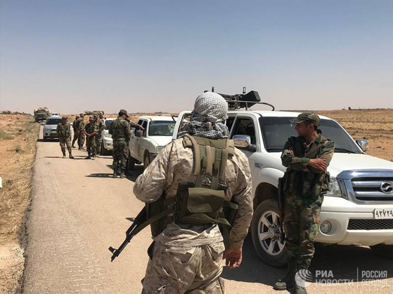 Les succès de l'armée syrienne: la défaite des forces de l'opposition dans le sud et de sortie à la frontière jordanienne