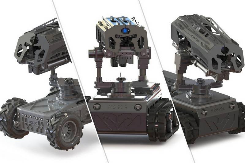 Гиперточный Snibot. D ' Fransousen kommen mat Roboter-Scharfschützen
