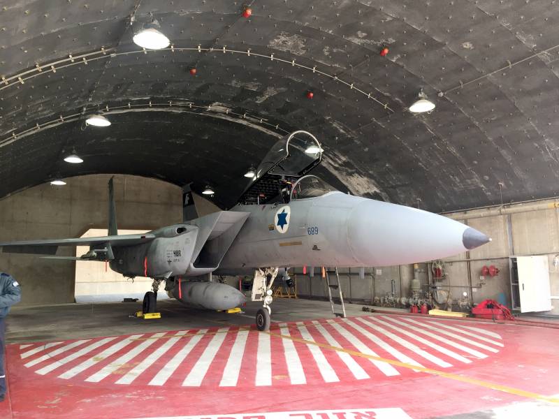 The Israeli air force struck blow to objects of SAA in Syria