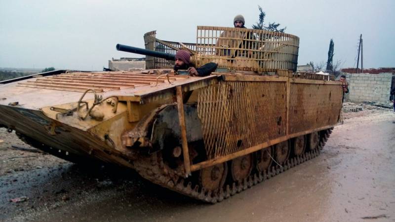 Armor of the infantry in Syria. Part 1