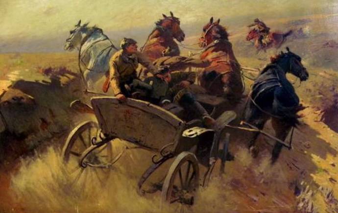 The outcome of the cavalry battle the Old world. Part 5