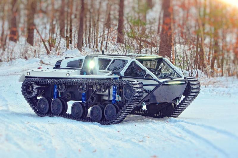 Chenilles de vtt de la famille Ripsaw EV3 (états-UNIS)