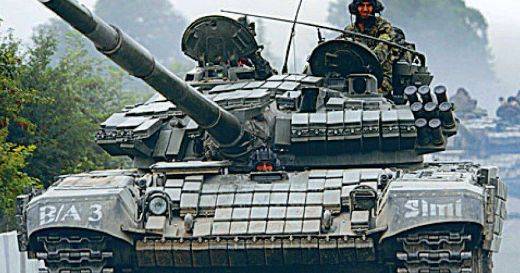 The expert compared the Georgian T-72SIM-1 and the Ukrainian T-80