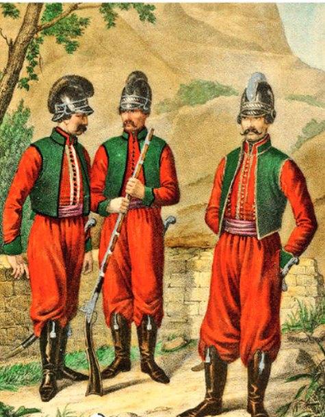 Comme les grecs et les albanais ont combattu pour la Russie
