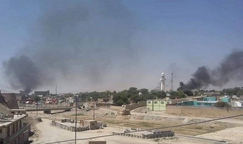 Five days of fighting. Government forces ousted the Taliban from Ghazni