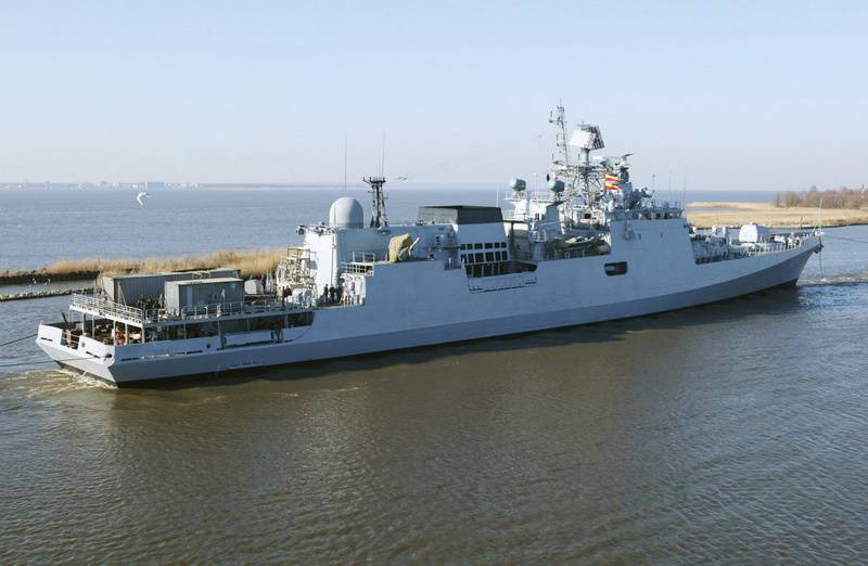 Media: Hull of frigates of project 11356 