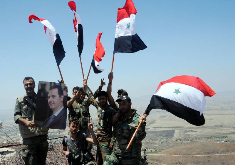 Situasjonen i Syria. Sivile forlate territoriet til Idlib