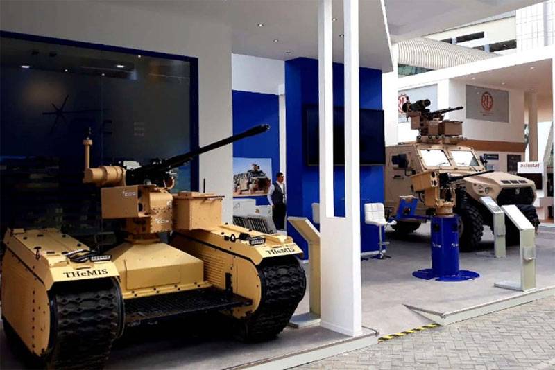 Australsk-estisk ground combat drone præsenteret på IDEX-2019