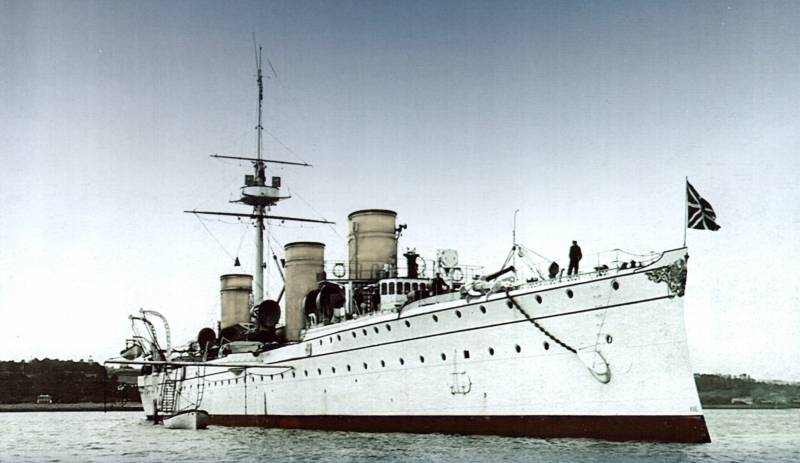 Bepansrade lightning. Cruiser II rang 