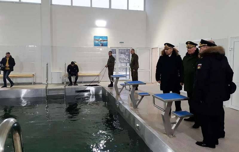 En washington abrió la primera estructura para la formación de buzos