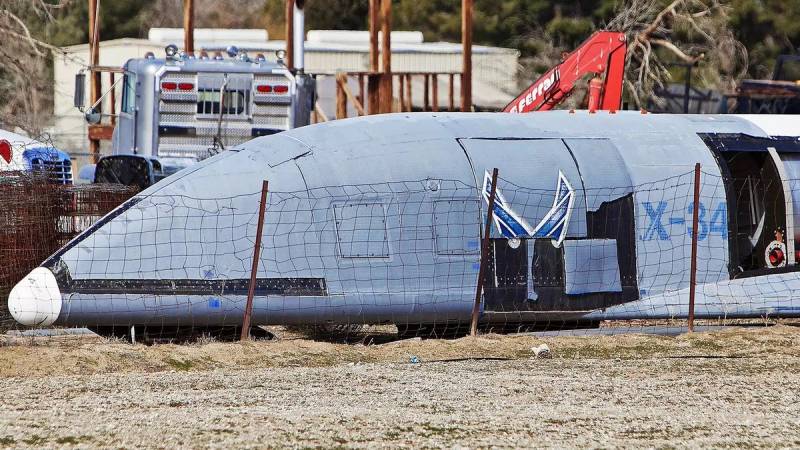 En los estados unidos sobre el solar se encontraron espaciales, aviones no tripulados