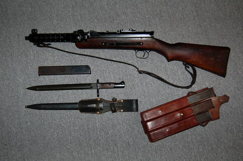 Kulsprutepistol: igår, idag, imorgon. Del 1. Pistoler-kulsprutor i den första generationen