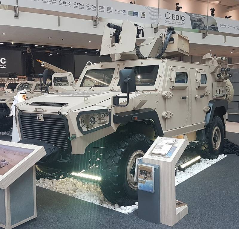 Бронеаўтамабіль Ajban Nimr 447A MRAV