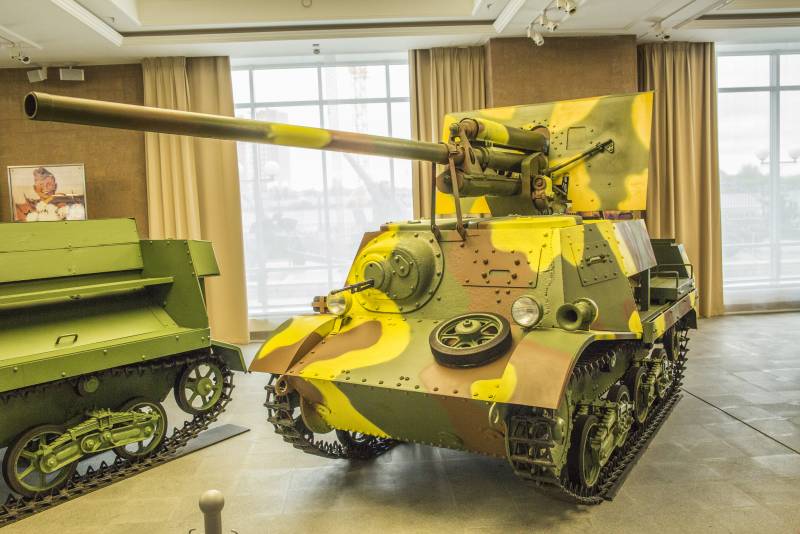 Geschichten iwwer d ' Waffen. ZIS-30. Ganz gudder Rückschlag