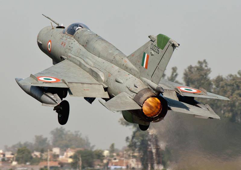 The MiG-21 Indian air force can cause failure of the contract for F-16 with the United States