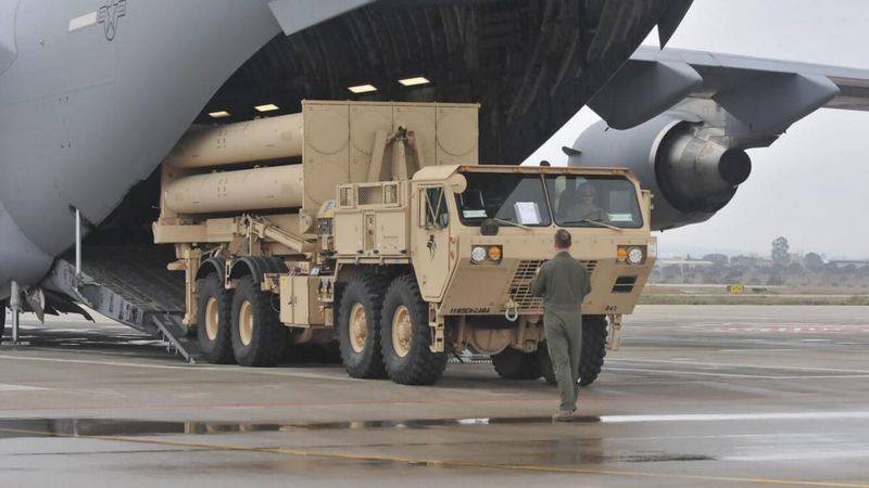 The United States carried out in Israel teachings on the deployment of missile defense systems THAAD