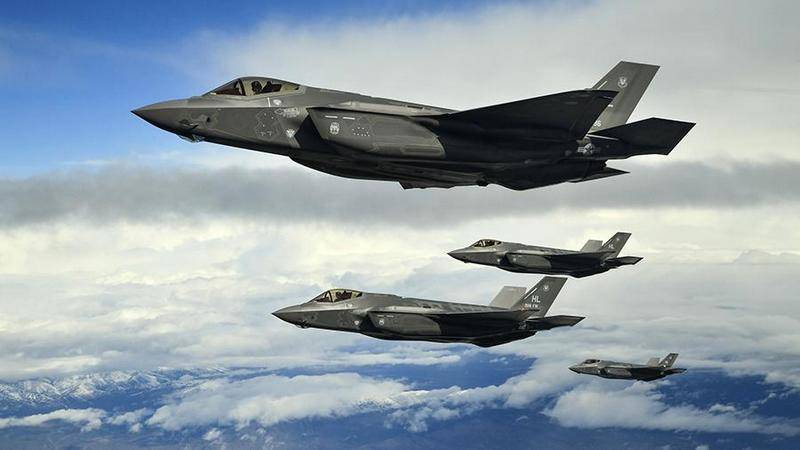 The US stationed in Europe, the fifth-generation aircraft on a regular basis