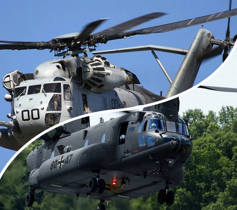 La bundeswehr a annoncé un appel d'offres sur l'achat d'hélicoptères lourds