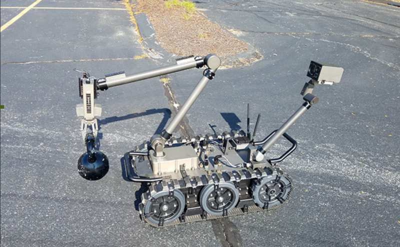 In the USA experience robots for the troops chemical and radiation protection