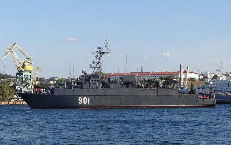 Seagoing minesweeper 