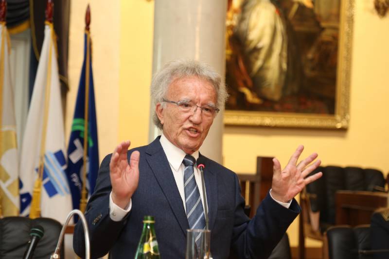 In Germany, spoke about the betrayal of Russia by Europe
