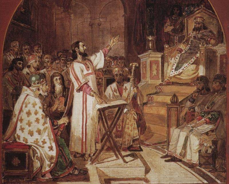 Éischte Joerhonnerten vum Chrëschtentum: de Kampf vun den Iddien an d ' Genesis vun de reliéise Organisatioun