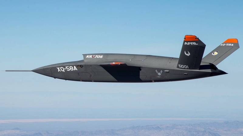 Erfueren UAV Kratos XQ-58A Valkyrie (USA)
