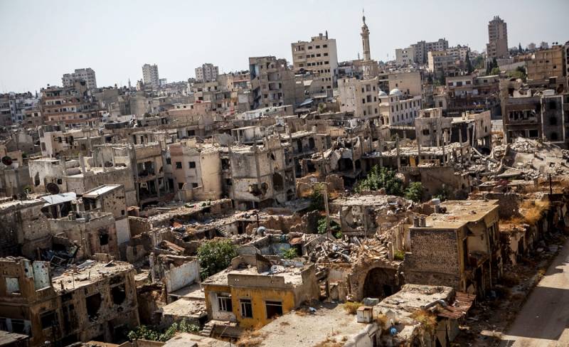 الدول الغربية رأت في سوريا إلى إعادة بناء