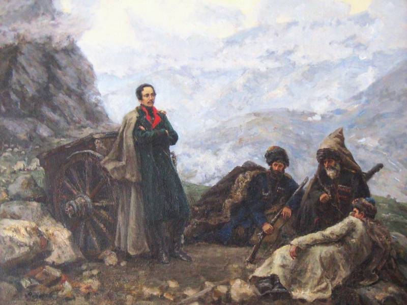 Mikhail Lermontov. En militær officer. Del 4