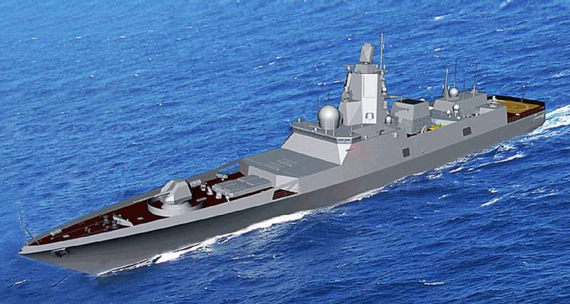 In Russia is developed by a frigate, capable of carrying 48 cruise missiles