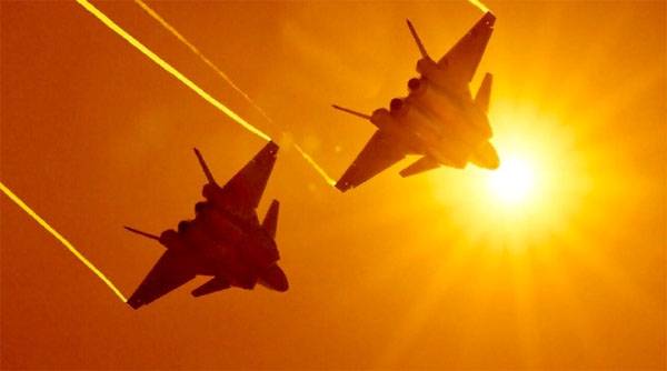 I Kina, sagde den fordel, at den fighter J-20 på su-57 og F-35