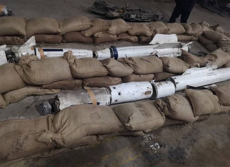 An Pakistan sot iwwer d ' Entdeckung vun der R-73 op dem Terrain vum Absturzes vun der MIG-21: 