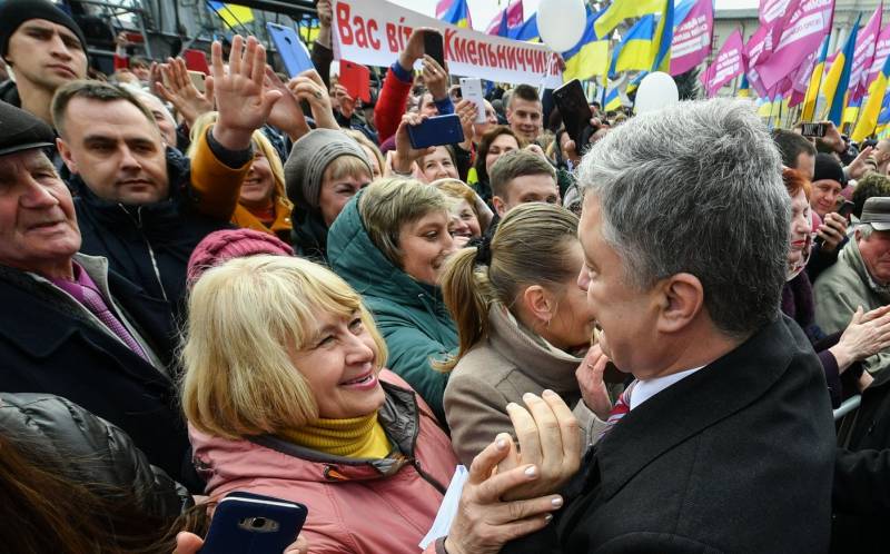Därmed Kreml i fantasy Poroshenko