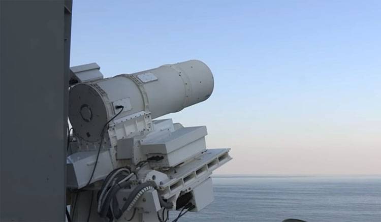 In the West, working on combat lasers with artificial intelligence