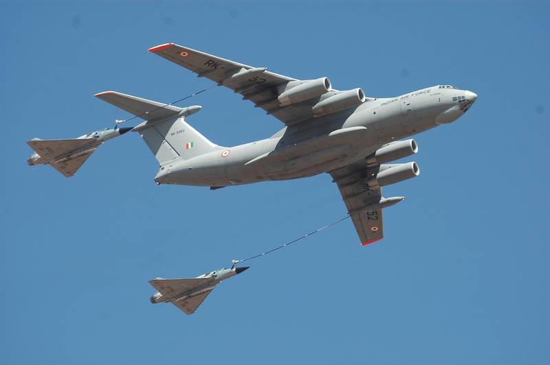 Indesch Tanker Il-78МКИ Reparatur a Russland