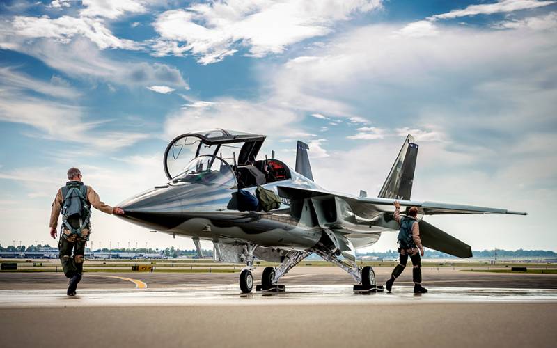 Avion d'entrainement Boeing / Saab T-X (états-UNIS)