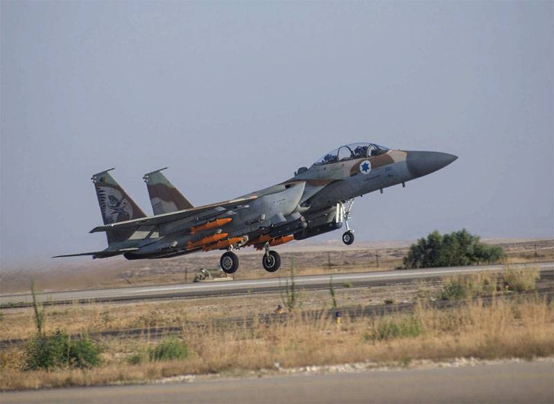 Izrael zaatakował z syrią prowincji Aleppo