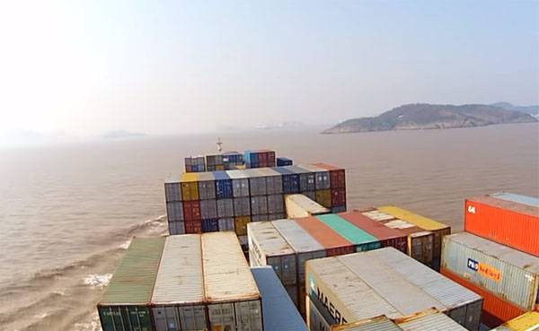 An den USA sot iwwer d ' chinesesch Eescht als perséinlech Rakéiten an Containern