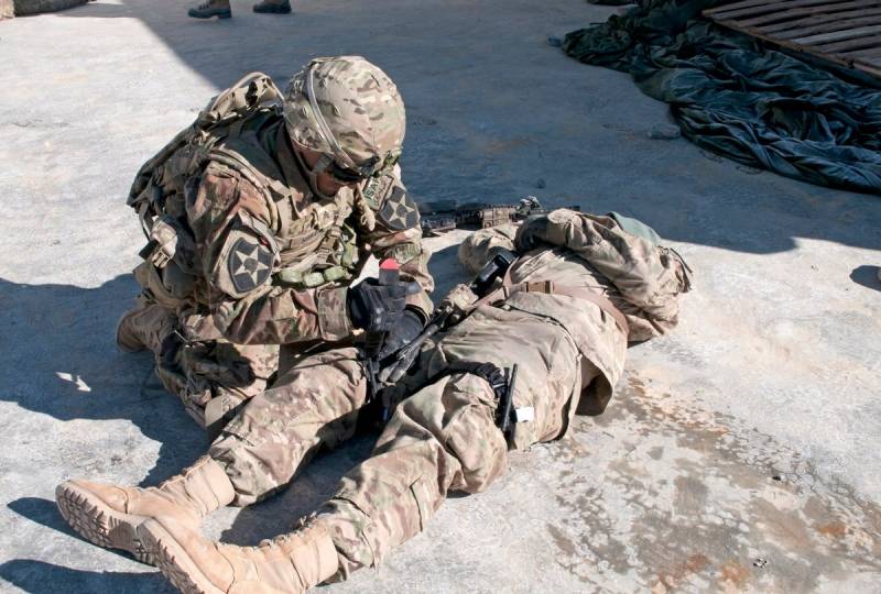 Den USA war et, eng wirksame System vun der Radioaktiv verwundeten vum Schluechtfeld
