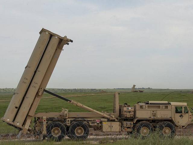 Det AMERIKANSKE militær har arbejdet i Israel, den hurtige udbredelse af THAAD-systemet