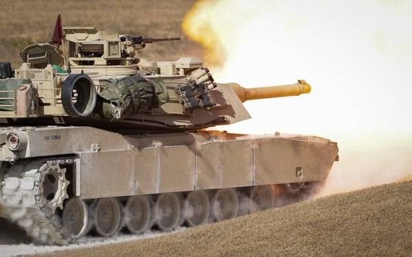 Corps des marines des états-UNIS utilise une ancienne version de chars Abrams