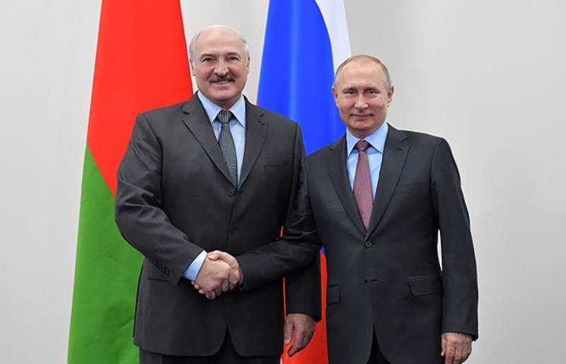 Putin congratulated Lukashenko on the Day of unity of peoples of Belarus and Russia