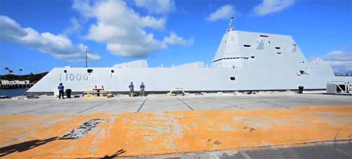 У КНР пішуць аб замене кітайскіх кампазітаў у эсминцах ЗША Zumwalt на сталь