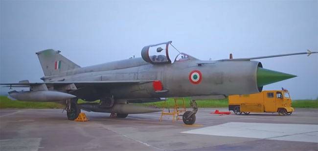 In India announced the intercept of the downed F-16 missile of the MiG-21