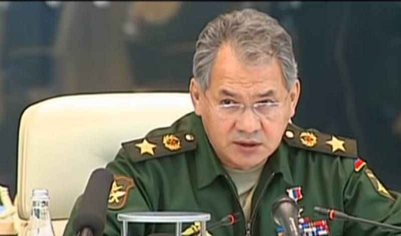 Sergei Shoigu announced the laying of two new frigates and two BBC