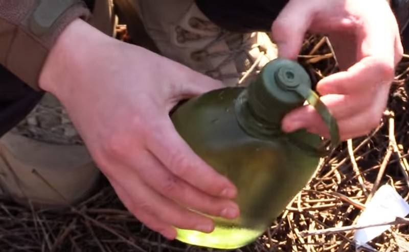 MO de l'Ukraine a annoncé le passage APU en plastique gourdes et гидраторы