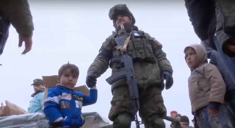 The Russian army leaves Aleppo