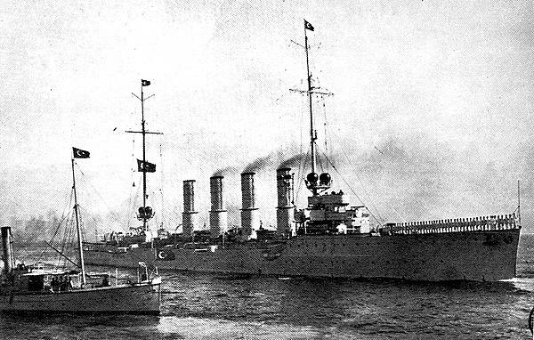 The tragic bombardment of Novorossisk 1914. Part 1